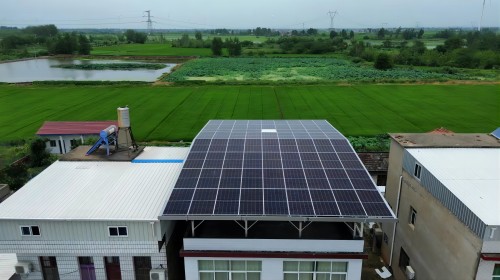湖北漢川50MW戶用光伏項目